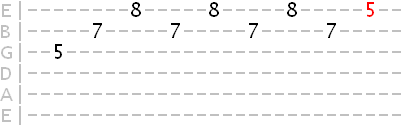 soloing between 4 and 1 chords using arpeggios