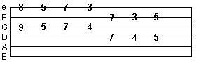 descending double stop exercise