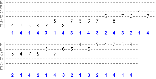 moving in 3rd intervals using harmonic minor