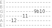 harmonic minor bending an octave lower