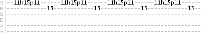 repeating minor arpeggio legato sequence