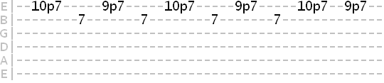 pedal triplet pull off exercise