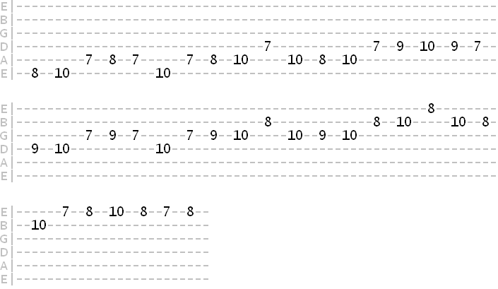 alternate picking run exercise