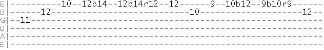 minor scale exercise with bending