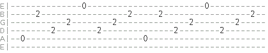 string skipping chord exercise