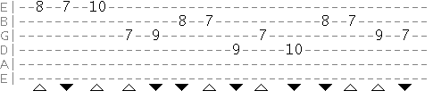 economy picking string skipping example