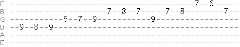 linear harmonic minor phrase