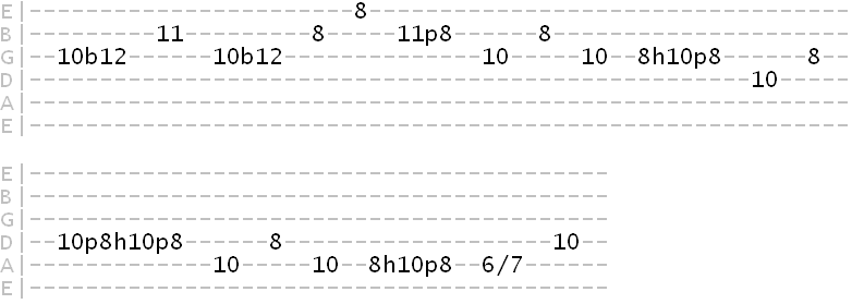 pentatonic run exercise