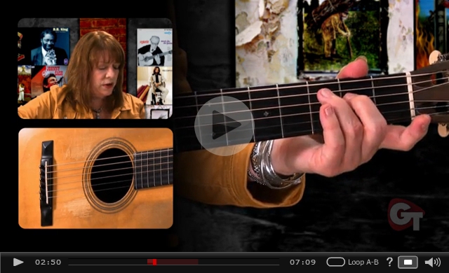 basic guitar chord changes video