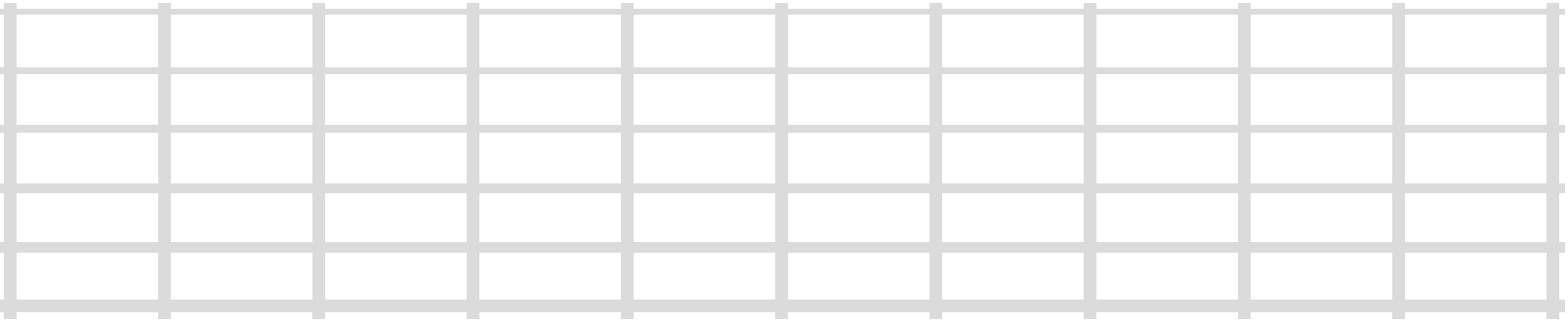 large blank unmarked fret diagram