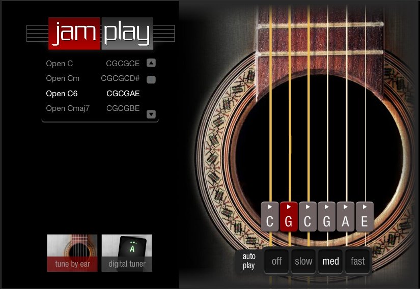 Jamplay online guitar tuner