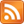 small RSS feed button